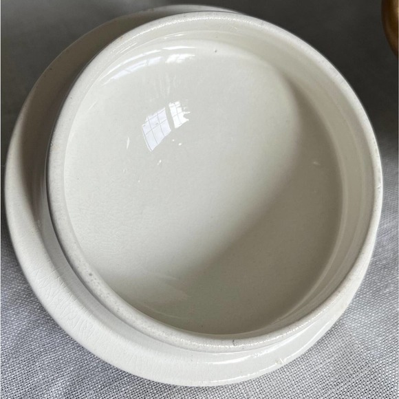 1920's K. T. & K. China Teapot with Lid White Porcelain Blue and Pink Floral - Picture 7 of 10